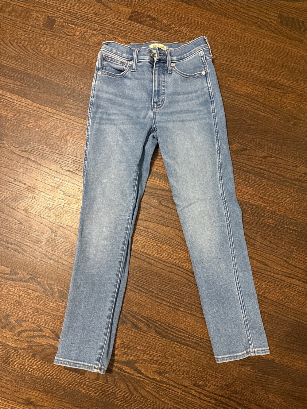 Madewell Mid-Rise Stovepipe Jeans